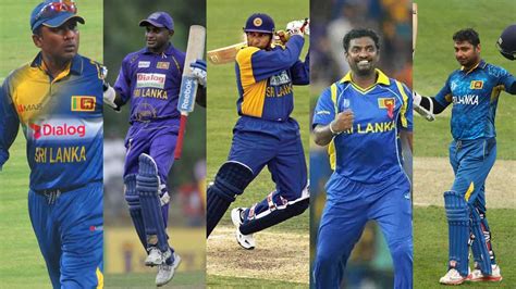 The Top Five Greatest cricketers of Sri Lankan Cricket team