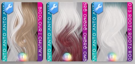 Sims 4 Anto Chromatic Hair