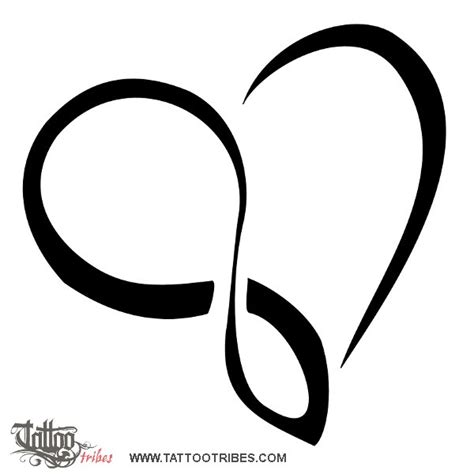 Infinity Heart Ring Tattoo