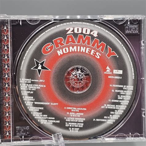 Grammy 2004 Nominees Cd Buy More Save More See Description Ebay