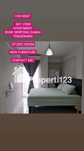 DISEWAKAN SKY VIEW APARTMENT Tipe Studio BUMI SERPONG DAMAI