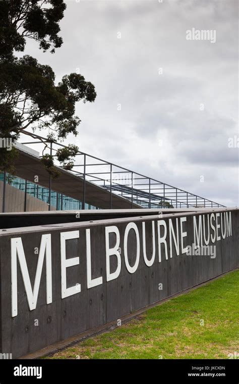 Australia Victoria Vic Melbourne Carlton Melbourne Museum Sign