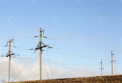 electricity transmission system 9662509 Stock Photo at Vecteezy