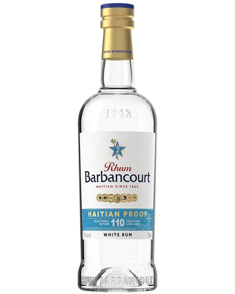 Rhum Barbancourt Haitian Proof 110 White Rum 750ml Luekens Wine Spirits