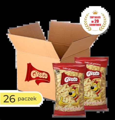 BOX NATURALNY 85g Gusto Pufuleti