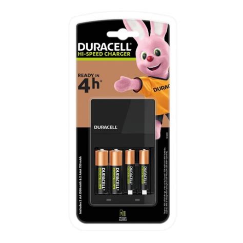 Duracell CEF14 Hi Speed Value Oplader Voor Oplaadbare AA En AAA Ni Mh