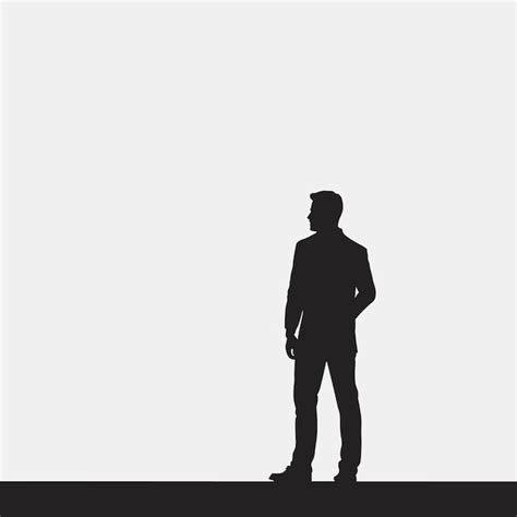 Page 2 | Standing man silhouette Vectors & Illustrations for Free Download | Freepik