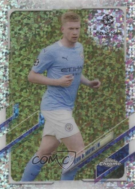 Kevin De Bruyne Topps Chrome Uefa Champions League Speckle