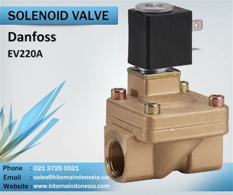 Solenoid Valves Danfoss Type Ev A Servo Operated Way