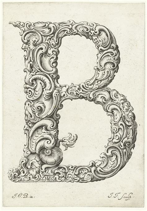 Fancy Alphabet circa 1650 | Content in a Cottage