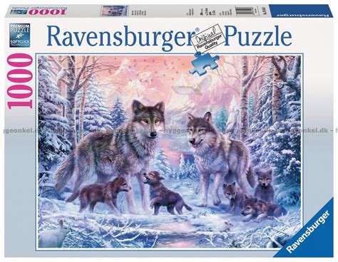 Arktiske Ulve 1000 Brikker Puslespil Ravensburger 19146 4005556191468