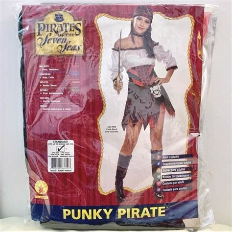 Rubie S Dresses Rubies Punky Pirate Halloween Costume Adult One