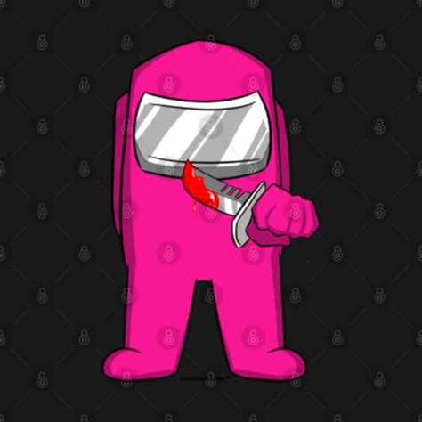 Among Us Impostor Knife (Pink) - Among Us - Hoodie | TeePublic