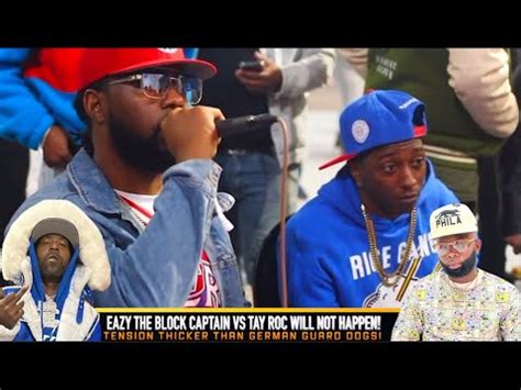 EAZY THE BLOCK CAPTAIN VS TAY ROC IS GOING PAST BATTLE RAP WHY THE