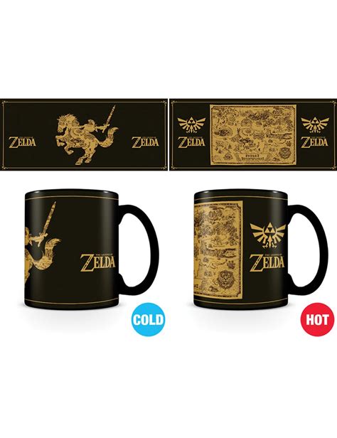 The Legend Of Zelda Map Heat Change Mug