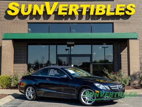 2011 Used Mercedes Benz E Class 2dr Cabriolet E 350 Rwd At Sunvertibles Serving Nashville Tn