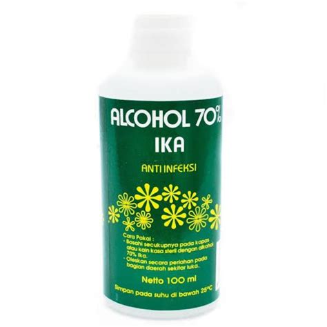 Jual Alkohol IKA Cool Original Fresh70 100 Ml Alcohol Shopee