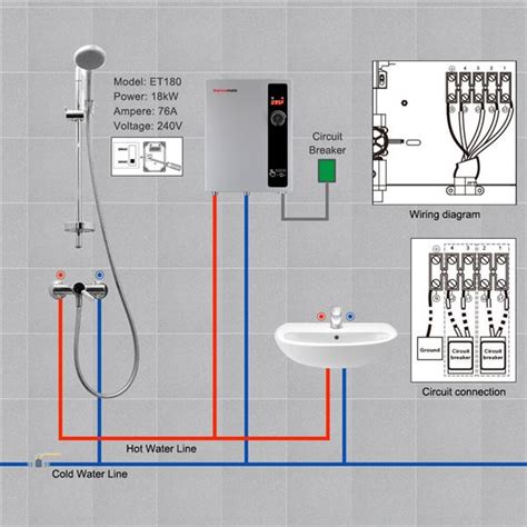 Electric Tankless Water Heater Diagram