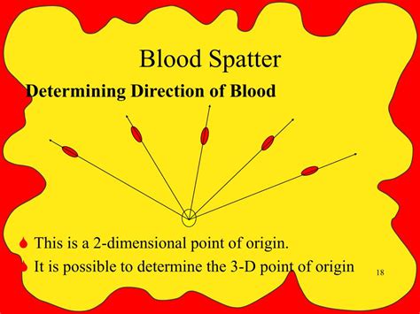 Ppt Blood Spatter Evidence Powerpoint Presentation Free Download