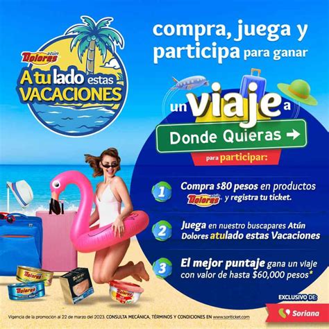 Promoción Atún Dolores y Soriana en Cuaresma a tu Lado estas Vacaciones