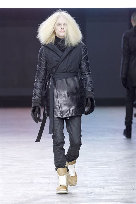 Rick Owens Menswear Fashion Show Collection Fall Winter 2013 Presented