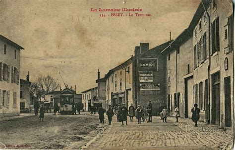 Essey lès Nancy Terminus du Tramway Vers 1907 Carte postale