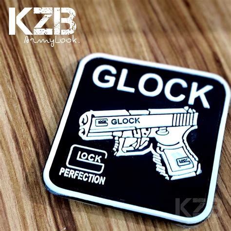 Jual Patch Rubber Velcro GLOCK Emblem Karet GLOCK Shopee Indonesia