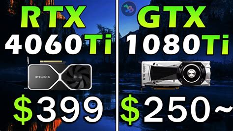 RTX 4060 Ti Vs GTX 1080 Ti REAL Test In 8 Games 1440p Rasterization