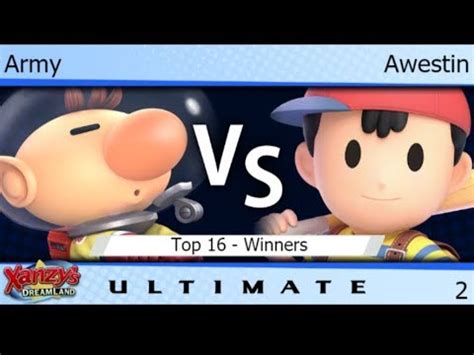 Xdl Army Olimar Vs Tloc Awestin Ness Top Winners Ssbu