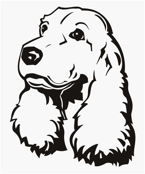 cocker spaniel easy drawing - Clip Art Library