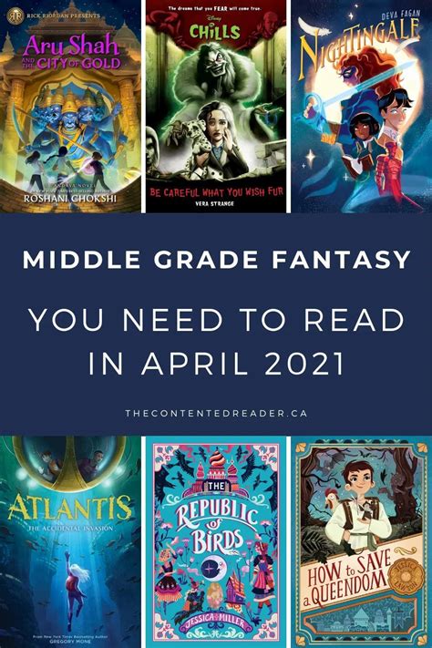 30 Middle Grade Books To Read In April 2021 • The Contented Reader In 2021 Middle Grade Books