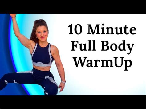 Minute Full Body Morning Warm Up Fitness Workout No Equipment