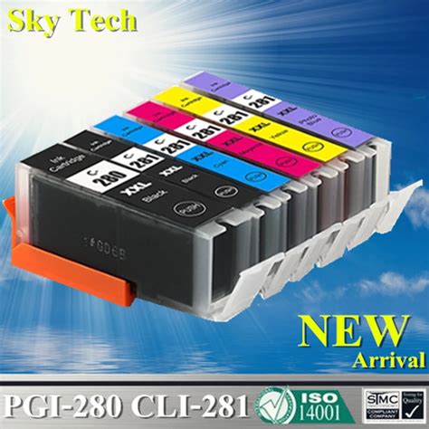 Compatible Ink Cartridges For PGI280 CLI281 PGI 280 CLI 281 For Canon