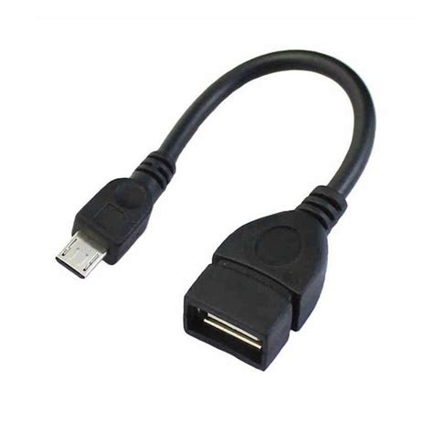 Micro Usb To Usb A Otg Cable