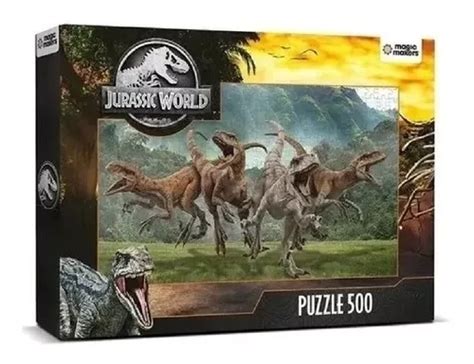 Puzzle Rompecabezas Dinosaurios Pzs Dino Jurassic World Mercadolibre