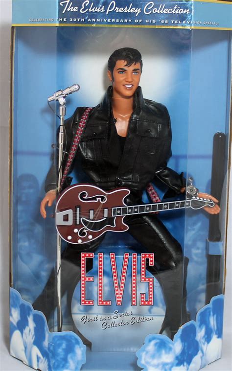 1998 30th Anniversary Elvis Presley Barbie Nrfb 20544 Mint Box Sell4value