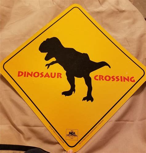 Set Of 2 Vintage Jurassic Park Promotional Signs Jurassic Park Jurassic Park Logo Jurassic