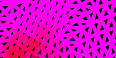 Dark Purple Pink Vector Abstract Triangle Backdrop 1843173 Vector Art