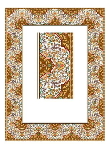 Premium Vector | Book frame and border, for background luxury frame.