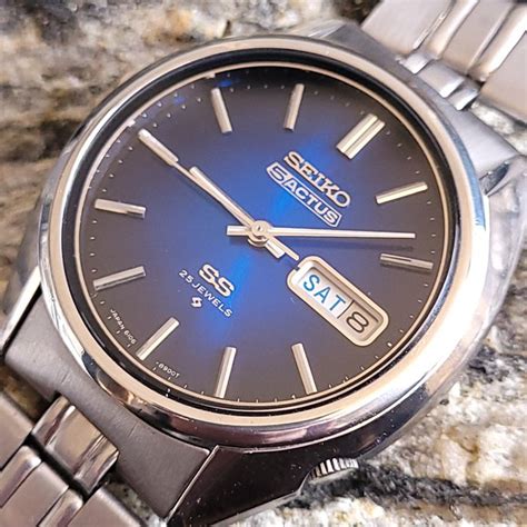 Seiko Actus Ss Blue Dial Automatic Watch Catawiki