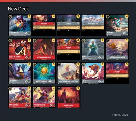 New Deck Lorcana Deck | Lorcana.gg