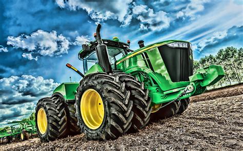 John Deere R Plowing Field Tractors R Series Tractor