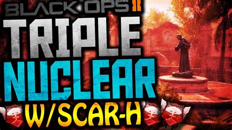 BO2 TRIPLE NUCLEAR ON SLUMS W SCAR H YouTube