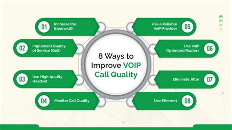 8 Best Ways To Improve VoIP Call Quality Dialaxy