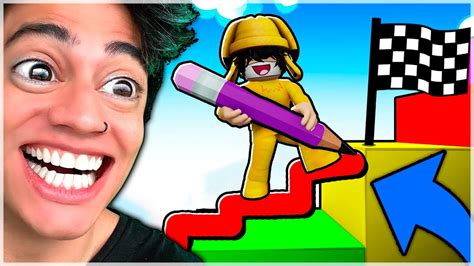 Desenhe Para Escalar A Montanha No Roblox Draw To Climb Obby Roblox