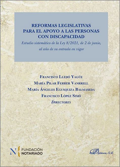 Reformas Legislativas Para El Apoyo A Las Personas Con Discapacidad