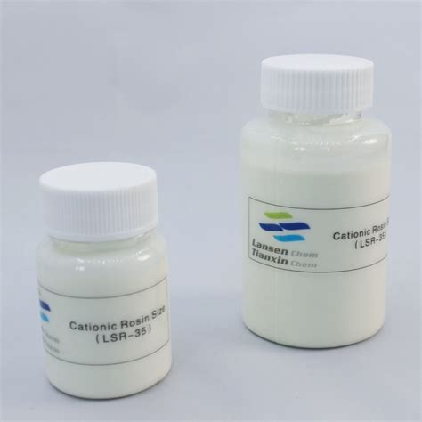 Chemical Cationic Rosin White Emulsion 50 MPa S Good Solubility