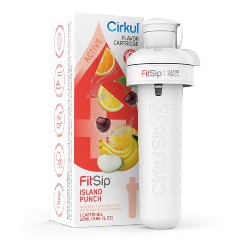 Cirkul FitSip Island Punch Flavor Cartridge Drink Mix 1 Pack