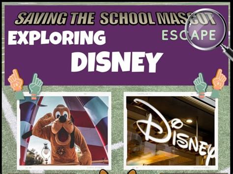 Disney Escape Room | Teaching Resources