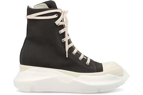 Rick Owens Drkshdw Abstract High Top Dark Dust Mens Du01c6840dq7 811 Us